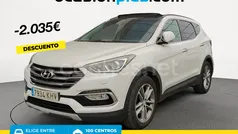 Blanco Usado 2018 Hyundai Santa Fe Style SUV | 22.390 € (Buen precio)