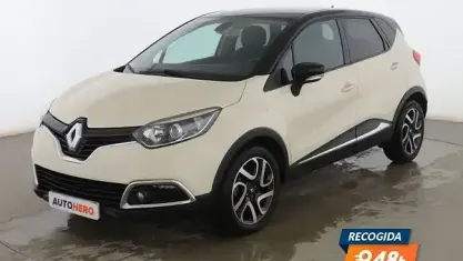 Käytetty Renault Captur Zen 120 HP (88 kW) 2014 Valkoinen Katumaasturi