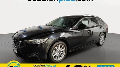 Käytetty Mazda 6 Style+ 150 HP (110 kW) 2014 Musta Farmari