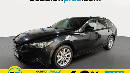 Usado Mazda 6 Style+ 150 CV (110 kW) 2014 Negro Familiar