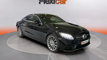 Occasion Mercedes C220 194 PK (142 kW) 2018 Zwart Coupé