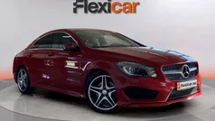 Rojo Usado 2016 Mercedes CLA220 AMG line Berlina | 20.690 € (Precio justo)