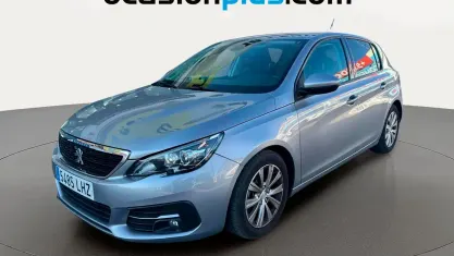 Usado Peugeot 308 Style 131 CV (96 kW) 2020 Gris Utilitario