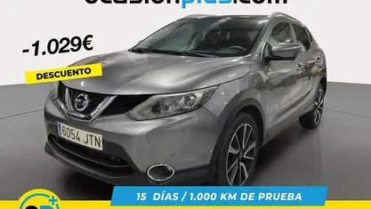 Gris Usado 2016 Nissan Qashqai Tekna SUV | 12.871 € (Precio justo)