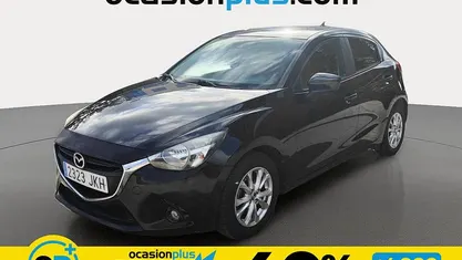 Usado Mazda 2 Style+ 90 CV (66 kW) 2015 Negro Utilitario