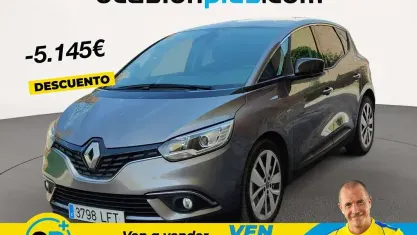 Usado Renault Scénic IV LIMITED 120 CV (88 kW) 2020 Gris Monovolumen