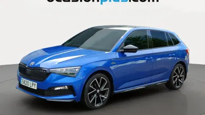 Occasion Skoda Scala Monte Carlo 150 PK (110 kW) 2021 Blauw Hatchback