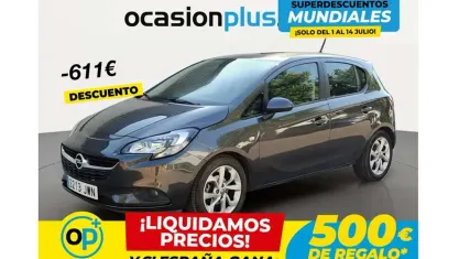 Usado Opel Corsa Selective 90 CV (66 kW) 2017 Gris Utilitario
