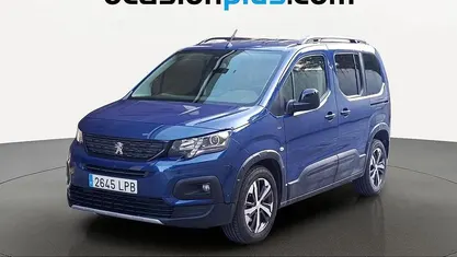 Usado Peugeot Rifter GT 131 CV (96 kW) 2021 Azul Monovolumen