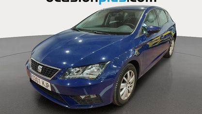 Begagnad Seat Leon Reference 110 HK (80 kW) 2018 Blå Halvkombi