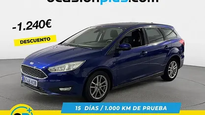 Azul Usado 2017 Ford Focus Business Edition Monovolumen | 9250 € (Precio justo)