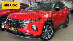 Rojo Usado 2021 Hyundai Tucson SUV | 24.900 € (Precio justo)