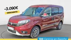 Rojo Usado 2022 Fiat Doblò Trekking Monovolumen | 16.700 € (Precio justo)