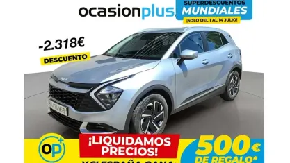Usado Kia Sportage 136 CV (100 kW) 2024 Gris plata SUV