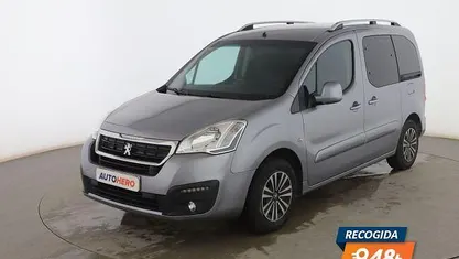 Usado Peugeot Partner Active 100 CV (73 kW) 2015 Gris Monovolumen