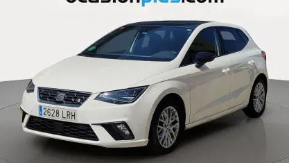 Usado Seat Ibiza FR 110 CV (80 kW) 2021 Blanco Utilitario