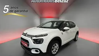 Käytetty Citroën C3 PureTech 83 HP (61 kW) 2022 Valkoinen Viistoperä