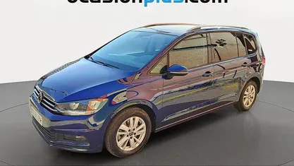Usado VW Touran Advance 150 CV (110 kW) 2021 Azul Monovolumen