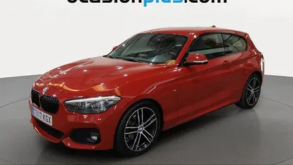 Usado BMW 116 116 CV (85 kW) 2018 Rojo Utilitario