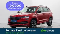 Blanco Usado 2020 Skoda Karoq SportLine SUV | 21.990 € (Precio justo)