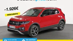 Rojo Usado 2021 VW T-Cross Sportline SUV | 21.190 € (Precio justo)