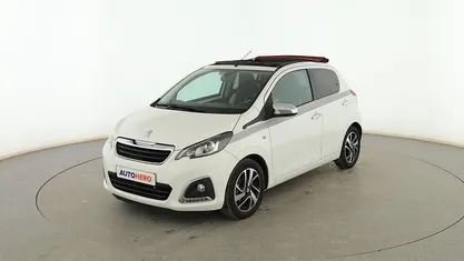 Usado Peugeot 108 Allure 70 CV (51 kW) 2017 Blanco Utilitario