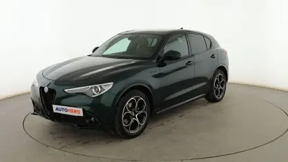 Usado Alfa Romeo Stelvio Veloce 210 CV (154 kW) 2021 Verde SUV