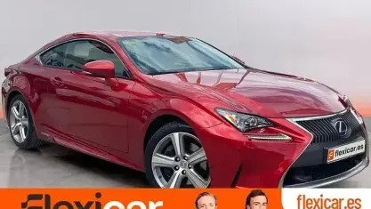 Usado Lexus RC300h Executive Line 223 CV (164 kW) 2015 Rojo Coupe