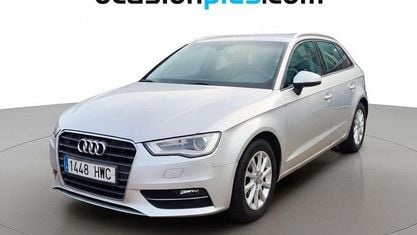 Usado Audi A3 Sportback 150 CV (110 kW) 2014 Gris plata Utilitario