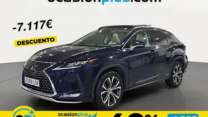 Usado Lexus RX450h Executive Line 313 CV (230 kW) 2021 Azul SUV