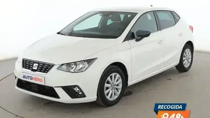 Usado Seat Ibiza XCELLENCE 110 CV (80 kW) 2021 Blanco Utilitario