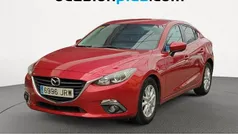 Rojo Usado 2016 Mazda 3 Style Berlina | 14.200 € (Precio justo)