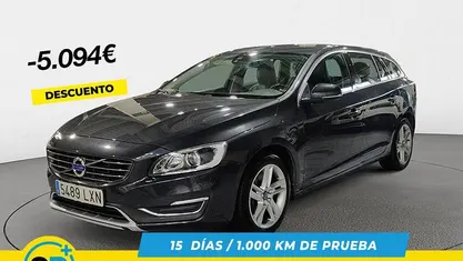 Gris Usado 2015 Volvo V60 Summum Familiar | 14.806 € (Precio justo)