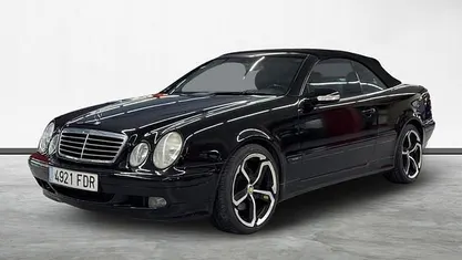 Usado Mercedes CLK200 Elegance 163 CV (119 kW) 2003 Negro Descapotable