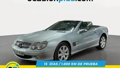 Usado Mercedes SL350 245 CV (180 kW) 2006 Plateado Coupe