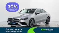 Gris Usado 2021 Mercedes CLA200 Coupe | 28.990 € (Buen precio)
