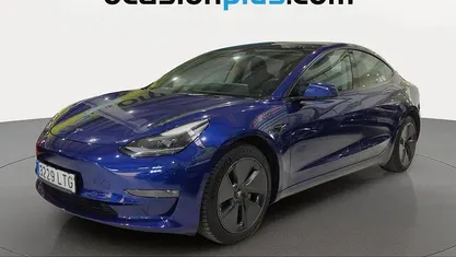 Usado Tesla Model 3 350 kW (476 CV) 2021 Azul Berlina