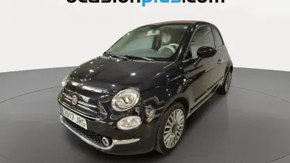 Usado Fiat 500C Lounge 69 CV (50 kW) 2016 Negro Descapotable