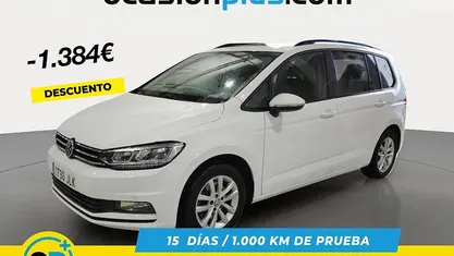 Usado VW Touran Advance 150 CV (110 kW) 2016 Blanco Monovolumen