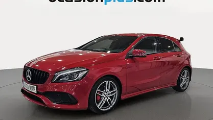 Usado Mercedes A200 AMG 136 CV (100 kW) 2018 Rojo Utilitario