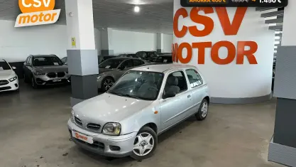 Usado Nissan Micra Visia 65 CV (47 kW) 2003 Gris / plata Utilitario