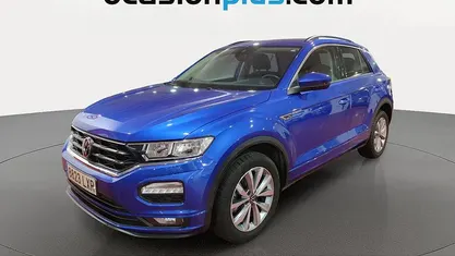 Usado VW T-Roc Advance 150 CV (110 kW) 2022 Azul SUV