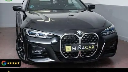 Usado BMW 420 184 CV (135 kW) 2022 Negro Descapotable