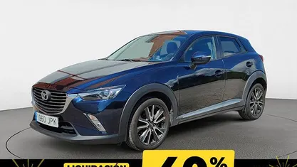 Azul Usado 2016 Mazda CX-3 Luxury SUV | 11.380 € (Super precio)