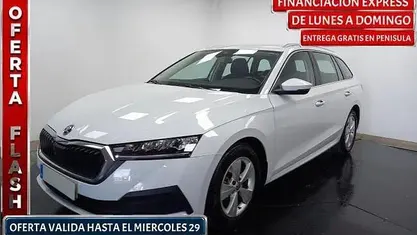 Begagnad Skoda Octavia 110 HK (80 kW) 2021 Vit Kombi
