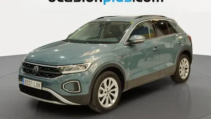 Usado VW T-Roc Life 150 CV (110 kW) 2022 Gris SUV