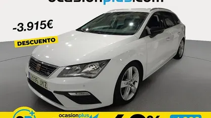 Usado Seat Leon FR 150 CV (110 kW) 2017 Blanco Utilitario