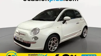 Usado Fiat 500 Lounge 69 CV (50 kW) 2015 Blanco Utilitario