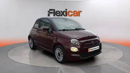 Usado Fiat 500 Lounge 86 CV (63 kW) 2019 Granate Berlina