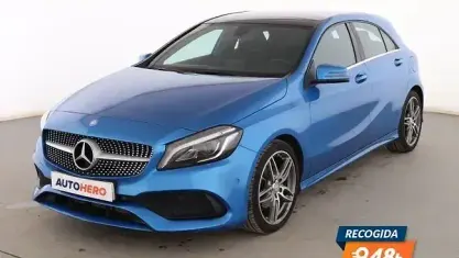 Usado Mercedes A180 AMG 110 CV (80 kW) 2016 Azul Berlina